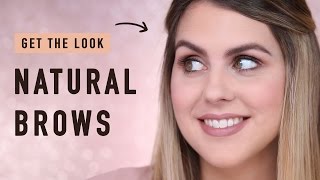 THE EASIEST BROW TUTORIAL  how to fill your eyebrows [upl. by Kisung88]