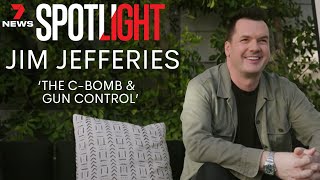 Jim Jefferies on cancel culture the CBomb and gun control  7NEWS Spotlight Interview [upl. by Andra]