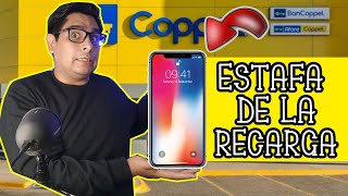 ESTAFA DE LA RECARGA CUANDO COMPRAS UN CELULAR EN COPPEL LIVERPOOL ELEKTRA WALMART SAM´S [upl. by Nevlin]