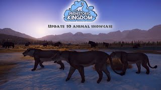 Prehistoric Kingdom Update 10 Animal Showcase Prehistoric Kingdom [upl. by Ecirtra]