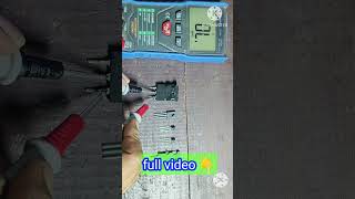 Easy Transistor Check with Multimeter Like a Pro [upl. by Seldun]