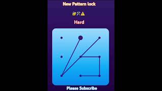 New pattern lock impossible ⚠️🛠️⚡ [upl. by Hackathorn54]