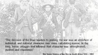 Quotes on the Anglo Boer War 18991902 [upl. by Ailalue]