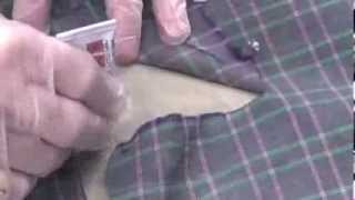 Repair a Horse Blanket with a large rip  with Stormsure adhesive [upl. by Dibri]