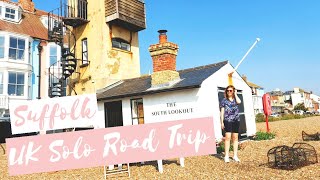 UK Solo Road Trip Places to see in Suffolk [upl. by Lleinad]