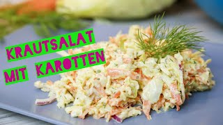 Saftiger Krautsalat aus Spitzkohl und Karotten [upl. by February]