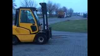 D3335  3000 kg used Jungheinrich DFG430S Diesel forklift from 2007 [upl. by Cottle]