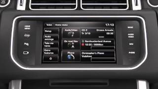 How to use the touchscreen shortcuts  Range Rover Sport 2013 [upl. by Eatnohs]