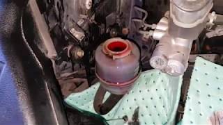 Replacing steering fluid on a Toyota Previa [upl. by Tildy]