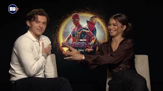 Tom Holland and Zendaya interview [upl. by Samale]