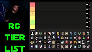 Ranking Every Operator In Rainbow Six Siege Tier List [upl. by Ecirad602]