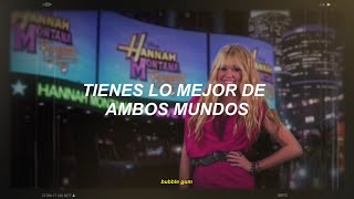 Hannah Montana  The Best Of Both Worlds  Español [upl. by Anirrehs]