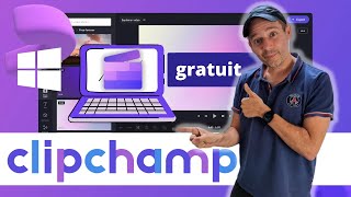 ClipChamp  le montage vidéo sur PC facile et gratuit tuto en français [upl. by Savill]