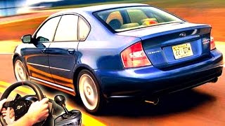 How to drive Legally  City Car Driving Subaru Legacy B4 GT 2005 Full HD 2015 [upl. by Rozamond20]