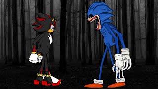 Shin Sonic Tape VS Shadow Part 1 animation shinsonic shadow [upl. by Tellford]