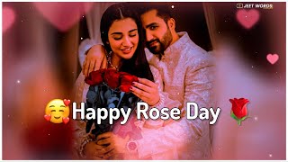 Rose Day Status 2024🌹 Happy Rose Day Status 2024🌹Rose Day Whatsapp Status 2024🌹 [upl. by Widera963]