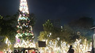 Giant Christmas Tree in Fuente Rotonda Cebu City Philippines 2023 live [upl. by Eanrahc]