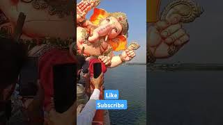 ganapativisarjan ganesh nimajanam🥹saddestyoutube like [upl. by Teri]