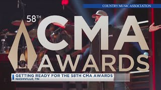 Getting Ready For The 58th CMA Awards [upl. by Levenson]