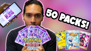 Should you buy 50 packs of Pokémon Pocket Packs [upl. by Barbaraanne148]