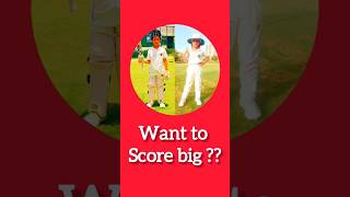 Want to score big  Rotate strike  Adhyayans batting shorts scorebig century [upl. by Lennej]