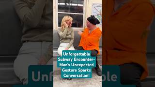 Unforgettable Subway Encounter Mans Unexpected Gesture Sparks Conversation Part 2shorts [upl. by Tekcirc672]