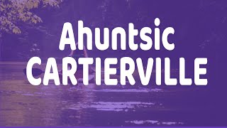 MONTREAL AHUNTSIC CARTIERVILLE 4K VIDEO drive [upl. by Hazlett]