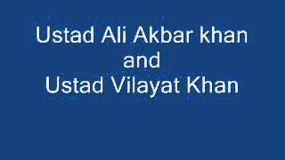 Ustad Ali Akbar Khan and Ustad Vilayat Khan  Raga Bihag Tabla Pt Shanta Prasad [upl. by Lenaj]