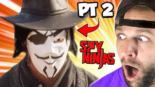 Spy Ninjas Animated Movie Pt 2  Chad Wild Clay Vs Cowboy Hackers REACTION [upl. by Floyd]