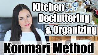 Konmari Method  Kitchen Organize and Declutter  Minimalist Living [upl. by Ronna861]