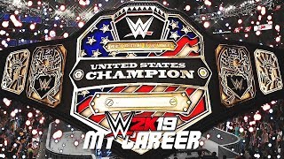 WWE 2K19 My Career Mode  Ep 4  US Championship Match Smackdown DEBUT [upl. by Karena]