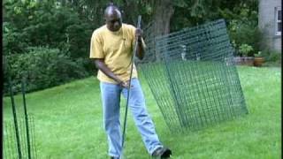 How To Install Garden Fencing [upl. by Faydra761]