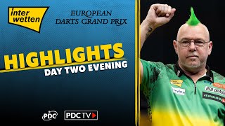 NEW DARTS NO PROBLEM  Day Two Evening Highlights  2022 European Darts Grand Prix [upl. by Gerik806]