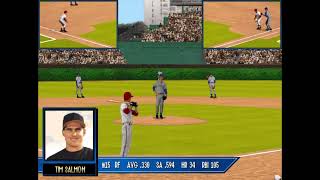 Tony La Russa Baseball 3  1996 Edition  IBM PC [upl. by Ayetal]