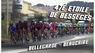 ETOILE DE BESSEGES BELLEGARDE BEAUCAIRE 2017 🚴 [upl. by Moyers]