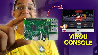 Como Transformar QUALQUER RASPBARRY PI em CONSOLE com o BATOCERA 2024 [upl. by Ave]