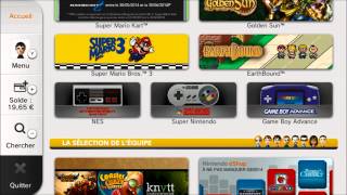 eShop Nouveau thème musical eShop Wii U 25042014 [upl. by Jordain]