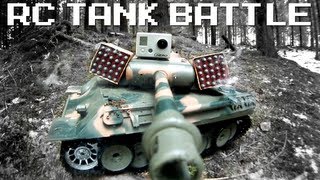 RC TANK BATTLE  RCExplorerse [upl. by Brenn]