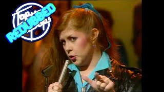 Kirsty MacColl  Theres A Guy Works Down The Chip Shop Swears Hes Elvis TOTP 1981 [upl. by Uhile29]