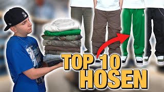 MEINE TOP 10 HOSEN👀👖 ab 9€ 💰 Senad [upl. by Kcirderfla]