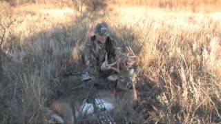 Dustin Simmons Oklahoma Deer Hunting Buck Bow Kill RAMCATwmv [upl. by Nwadahs935]