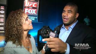 UFC 141s Alistair Overeem Says Brock Lesnar Has Weak Standup  Hes Still Strikeforce Champ [upl. by Ahsiener]