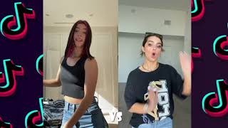 Charli DAmelio VS Addison Rae Dancing Battle TikTok Shorts [upl. by Nylyoj839]