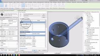 REVIT FAMILIES for INFRASTRUCTURE CONSTRUCTION  Concrete Ring Rotate Opening [upl. by Jefferson]