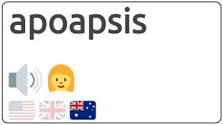 How to pronounce apoapsis in english [upl. by Beulah930]