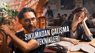 Sıkılmadan etkili çalışma teknikleri [upl. by Bergen]