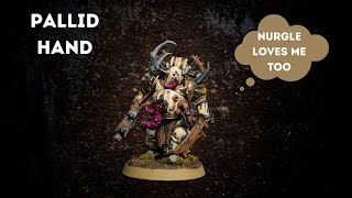 Pallid HandDeath Guard BemaltutorialWarhammer40K [upl. by Ocirred]