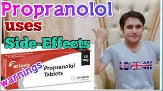 Inderal 40 mg propranolol uses side effects amp warnings [upl. by Nytsuj]