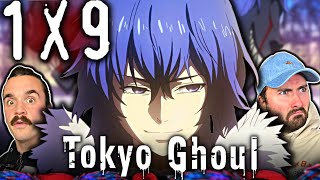 quotBirdcagequot  TOKYO GHOUL REACTION  Episode 9 [upl. by Llertal]