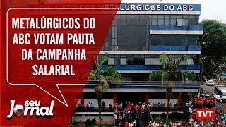 Metalúrgicos do ABC votam pauta da campanha salarial 2019 [upl. by Hilliard]